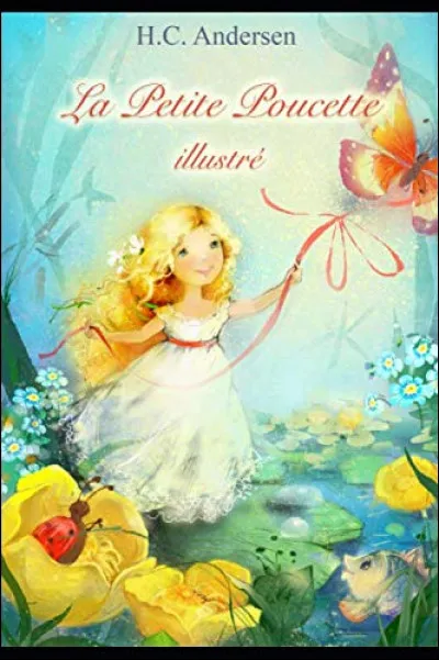 Dans le conte d'Andersen "La Petite Poucette", qu'est-ce qui sert de berceau à Poucette ?