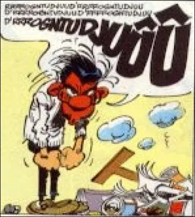 Quel est ce collègue de Gaston qui s'énerve assez rapidement ?