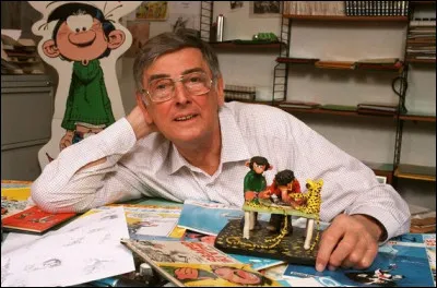 Qui est le génial dessinateur et scénariste de cette BD Gaston Lagaffe ?
