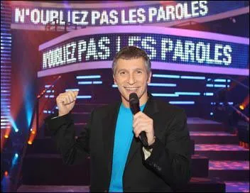 Jeu TV : Sur quelle chaine est diffuse N'oubliez pas les paroles ?