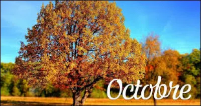 Comment dit-on "octobre" ?