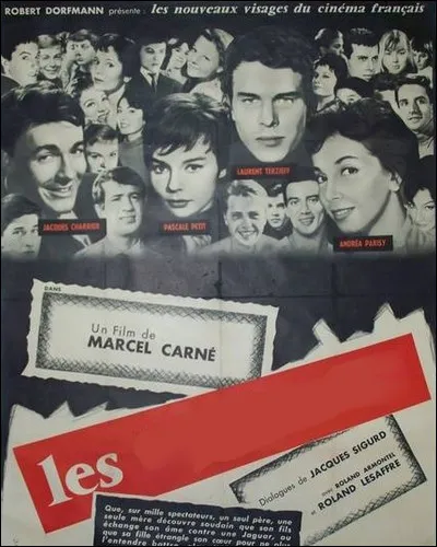 Comédie de moeurs autour d'une bande de jeunes parisiens, un film réalisé par Marcel Carné...