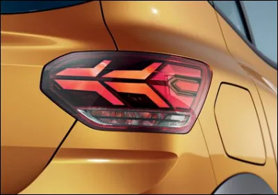 À quel constructeur appartient cette nouvelle signature visuelle arrière en forme de Y ?