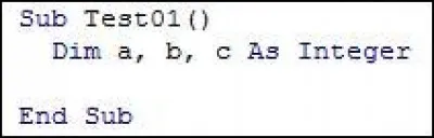 Dans le programme illustré...