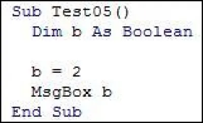 Quel résultat obtient-on avec ce programme ?