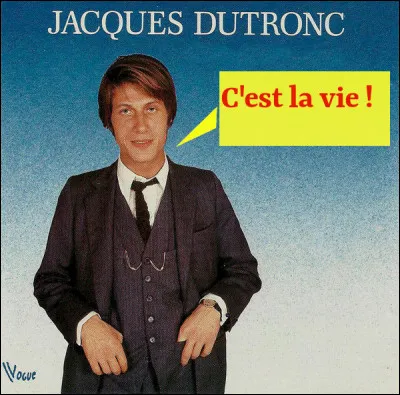 Il faut entendre ce que dit le chanteur... mais d'une oreille complètement déformée !