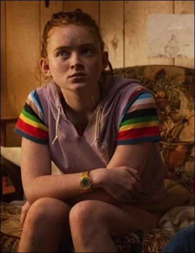 De quelle couleur est son vélo ?