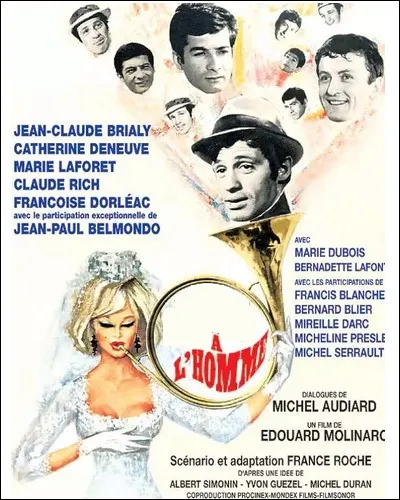 Une comédie réalisée par Edouard Molinaro, avec une distribution de premier choix aux côtés de Bebel : Jean-Claude Brialy, Bernard Blier, Catherine Deneuve etc ...
