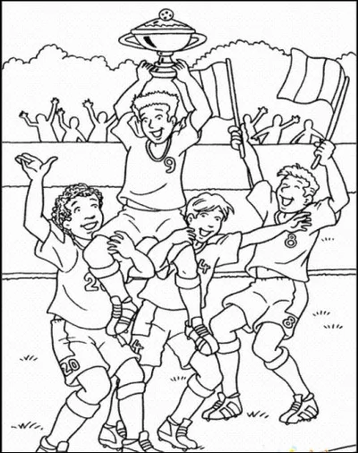 Qu'est-ce que l'on doit faire après une victoire quand on est fair-play ? 
Plusieurs réponses possibles.