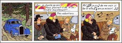 Et c'est la rencontre inévitable et imparable de la Castafiore ! Où doit-elle chanter, ce soir ?