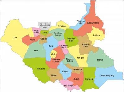 Le Soudan du Sud est bord&eacute; par la mer Rouge.