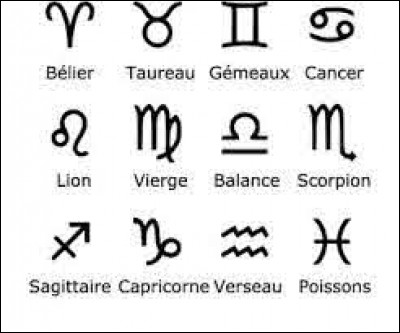 Quel est ton signe astrologique :