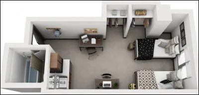 Sur le campus, des logements pour &eacute;tudiants sont disponibles. Ils sont au nombre de 800 et peuvent chacun d'entre eux abriter jusqu'&agrave;...