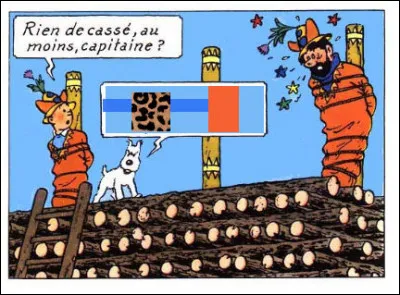 La situation paraît tragique, et même Milou semble s'en alarmer... Mais, en est-on sûr ? Que pense-t-il, dans son fox intérieur ?