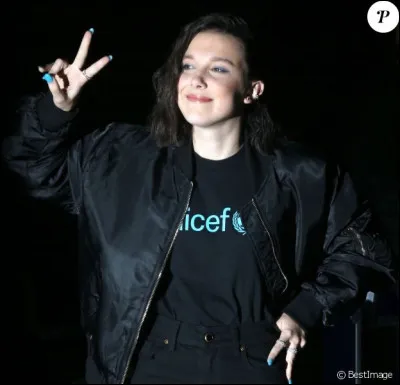 À quel âge devient-elle embassadrice de l'Unicef ?