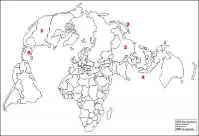 Le Japon correspond au numro :