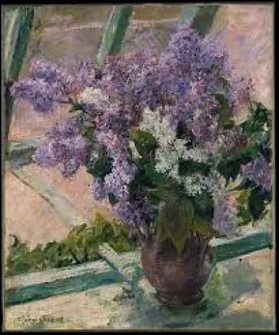 Qui a peint "Lilas dans une fenêtre" ?