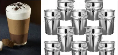 En signalant tout de même qu'à gauche, ce n'est pas du café (mais cela s'en rapproche beaucoup !) et qu'à droite, il y en a 10 : c'est capital !