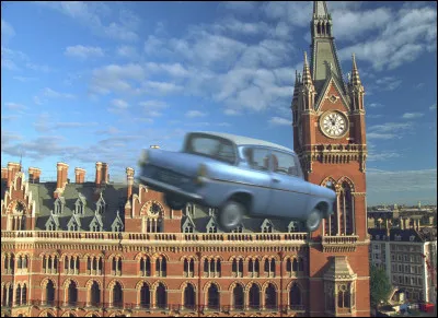 Dans la saga Harry Potter quelle est cette auto au look bien particulier ?