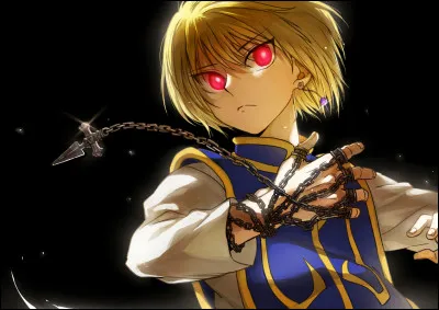 De quel type de Nen Kurapika fait-il partie quand ses yeux passent au rouge ?