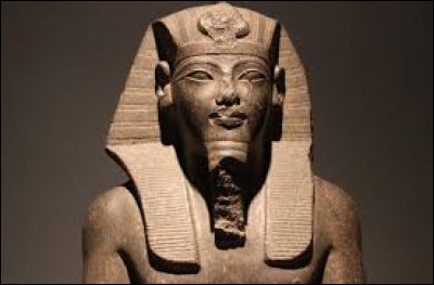 Le pharaon est le roi dans l'Égypte antique, ses sceptres sont le crochet et le fouet.