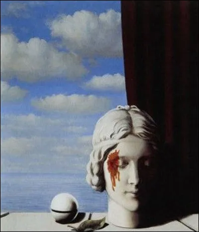 Qui est l'auteur de ce tableau dont le titre est ''La mémoire'' ?