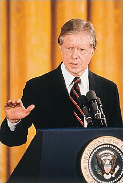 Jimmy Carter a lui aussi été président, avec un seul mandat, avant d'être battu par Ronald Reagan. Quand a-t-il été président ?