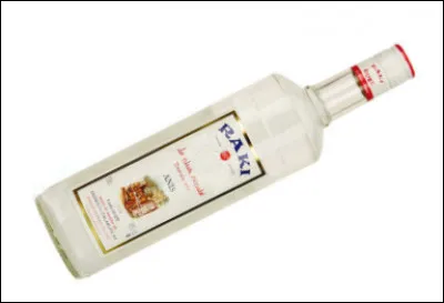 Le Raki, une eau-de-vie de vin aromatisée à l'anis est-elle d'origine italienne ?