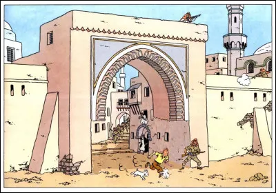 La 1/2 page 31 présente un décor fourmillant de détail et de réalisme : néanmoins, quelque chose détonne, mais quoi au juste ?