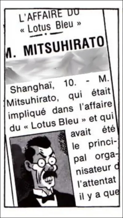 Nous avons des nouvelles du sinistre japonais dans les dernières pages de l'album : que lui est-il arrivé ?