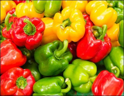 J'ai 4 poivrons jaunes.
J'ai 4 poivrons verts.
J'ai 4 poivrons rouges.
Combien ai-je de poivrons en tout ?