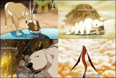 Lequel de ces animaux D'ATLA préférerais-tu avoir comme animal guide spirituel si tu en étais l'avatar ?