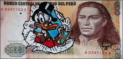 Finalement, c'est encore sur un billet de banque qu'il a vraiment sa place !