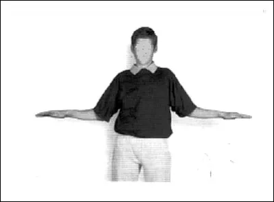 Quel est le commandement pour lancer le match, que l'on peut voir sur le dessin ?