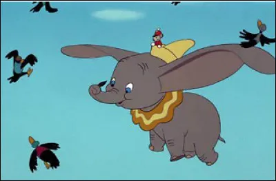 Qui est ce personnage Disney, un éléphanteau affublé d'oreilles énormes qui lui permettent de voler ?