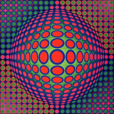 Cette œuvre de Vasarely fait partie de sa série des :
