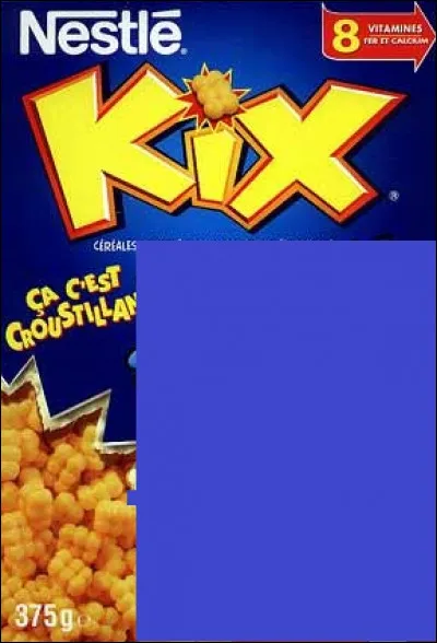 Quel animal était la mascotte des céréales Kix ?