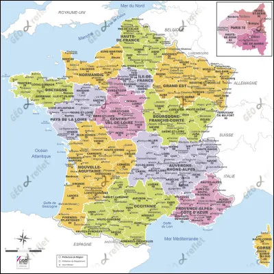 Lequel de ces départements d'outre-mer n'est pas une île ?