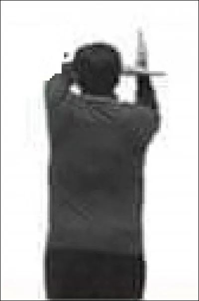 Que signifie cette gestuelle en arbitrage ?