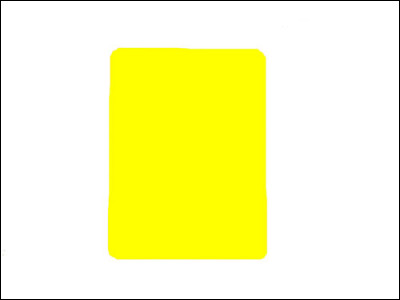 Quelle est la définition du carton jaune ?