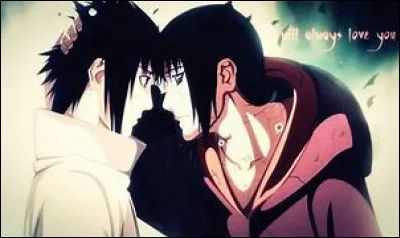 Que dit-il à Sasuke juste avant de mourir à nouveau "une bonne fois pour toutes" ?