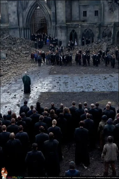 C'est la bataille à Poudlard. Que fais-tu ?