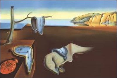 Salvador Dalí a peint "La Persistance de :