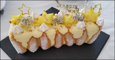 Jeff se réservait pour la bûche ! Merveilleuse, avec quoi est-elle décorée ?