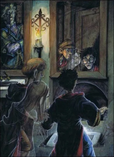 Que dit Harry en Fourchelangue au robinet des toilettes de Mimi Geignarde pour ouvrir l'entrée de la Chambre des Secrets ?