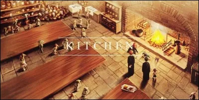 De quelle couleur est la poire qu'il faut chatouiller pour entrer dans les cuisines de Poudlard ?