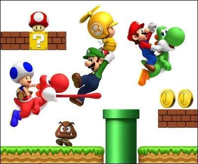 Dans 'New Mario Bros Wii' le niveau 5 du monde 9 est ?