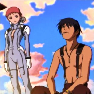 Dans l'anime de 1998 "Blue Submarine No. 6", comment s'appelle le savant fou dont les soldats du Blue n°6 combattent les créatures ?