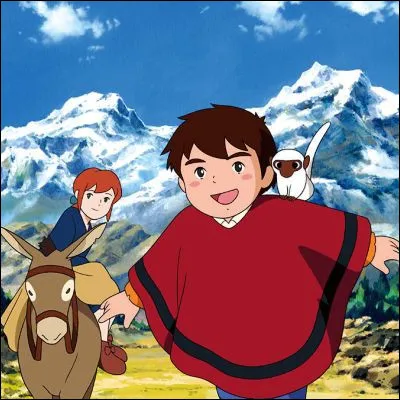 Dans l'anime de 1976 "Haha o Tazunete Sanzenri" ("3000 lieues à la recherche de sa mère"), adapté d'un roman italien du XIXe siècle, comment s'appelle le petit garçon qui recherche sa mère en Amérique du Sud ?