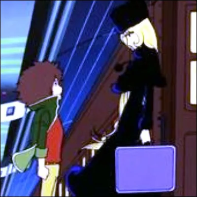 Dans le film d'animation de 1979 "Galaxy Express 999", quel personnage issu d'une autre saga de science-fiction croise la route des héros Tetsuro et Maetel ?
